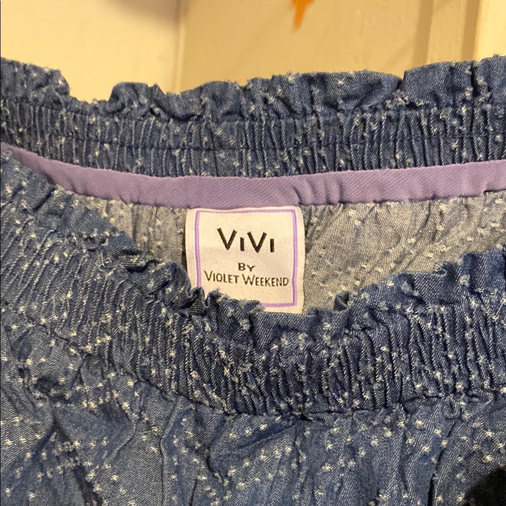 ViVi by Violet Weekend Blue Mini Dress